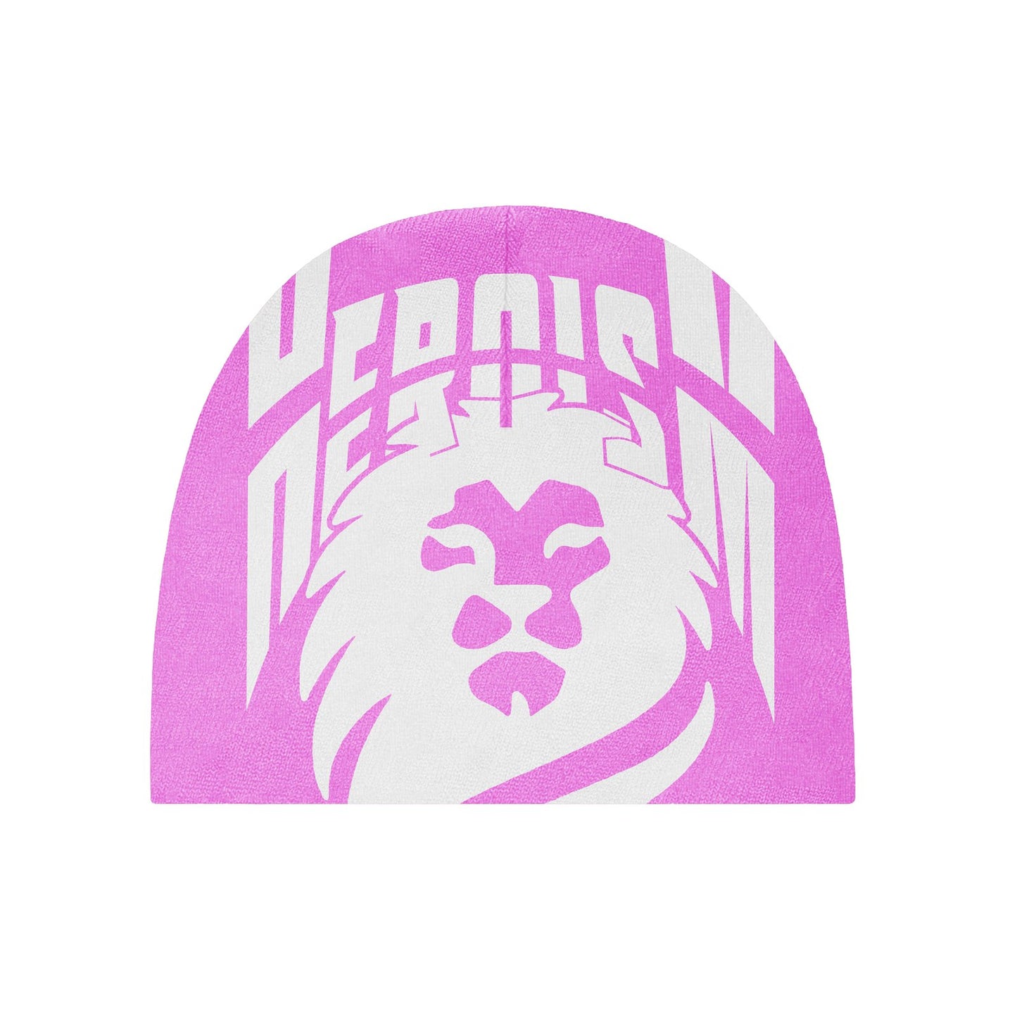 Lion Beanie - Hot Pink